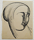 Ideal Female Head, ca. 1914 - 1915